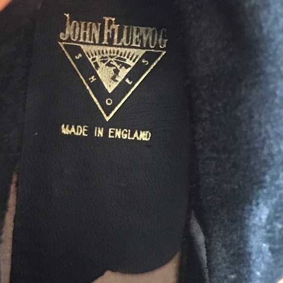 John Fluevog tie heel boots goth Sz 5 - Picture 12 of 14